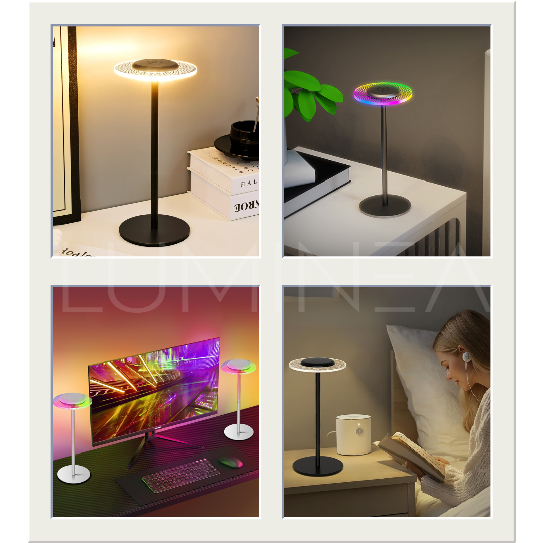 LunaraGlow Touch Lamp