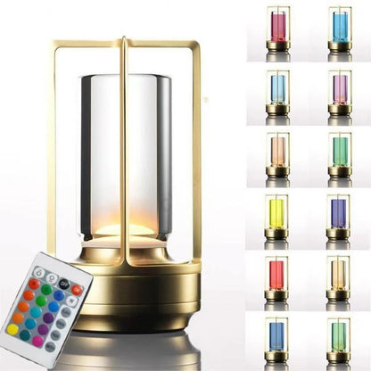 Crystal Cascade Cordless Lamp (16 Colour RGB)