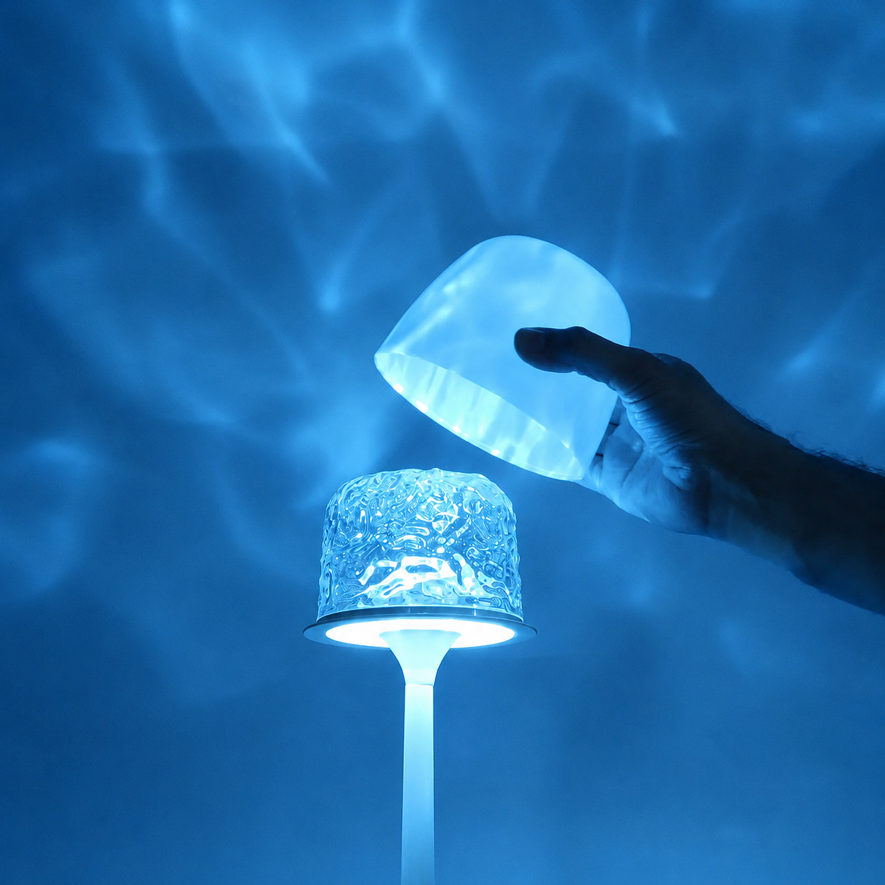 AuraGlow™ Crystal Lamp