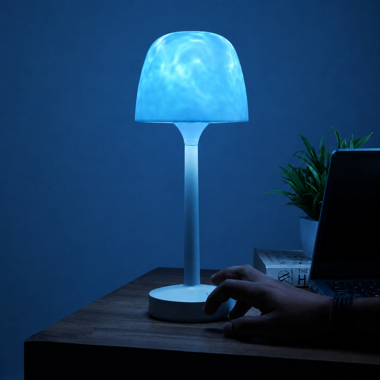 AuraGlow™ Crystal Lamp